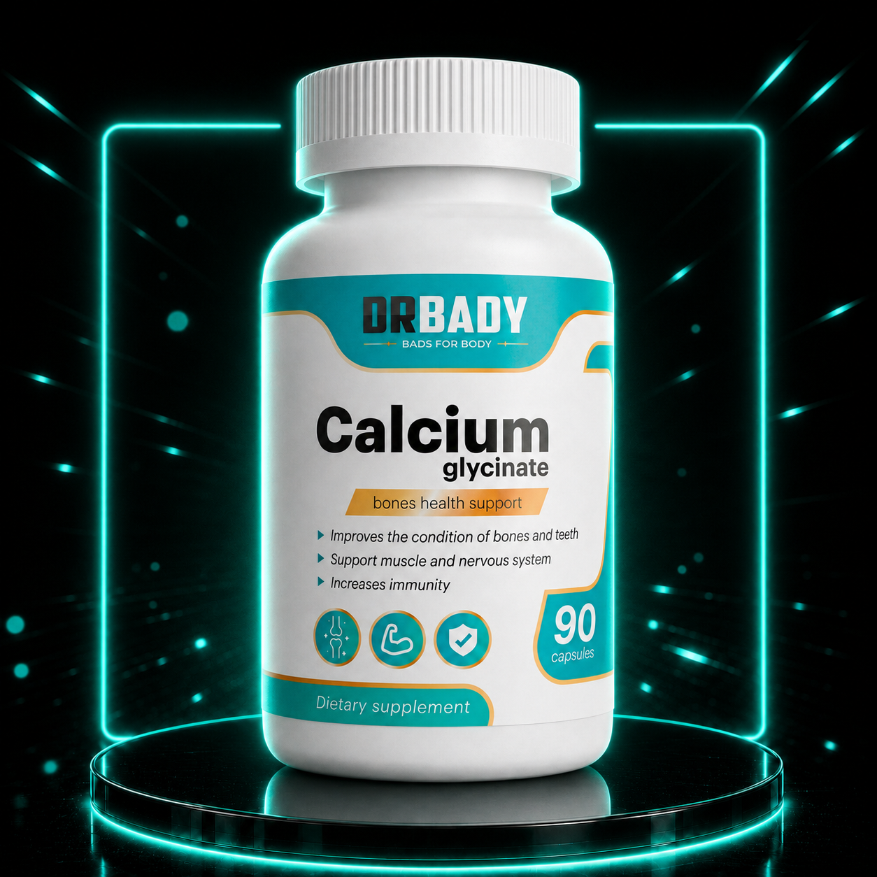 DrBADY Calcium glycinate 90 CAPS