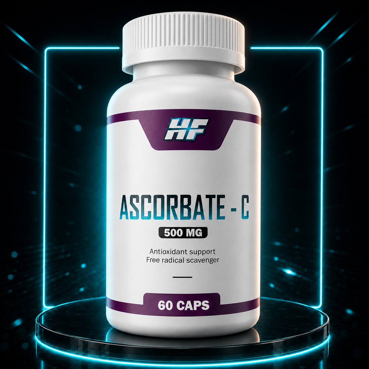 HF Ascorbate C 60 CAPS 