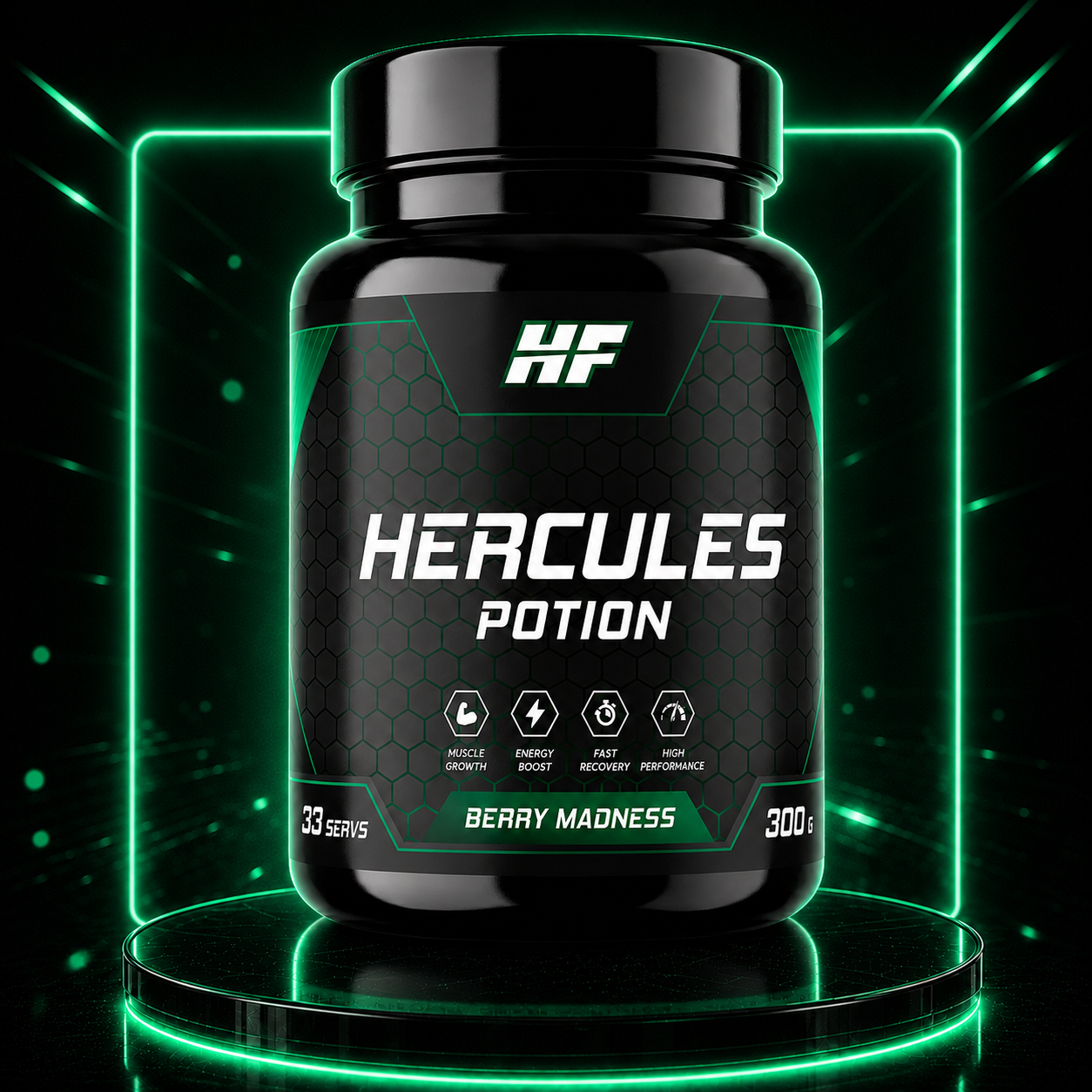 HF Hercules BERRY MADNESS 300g