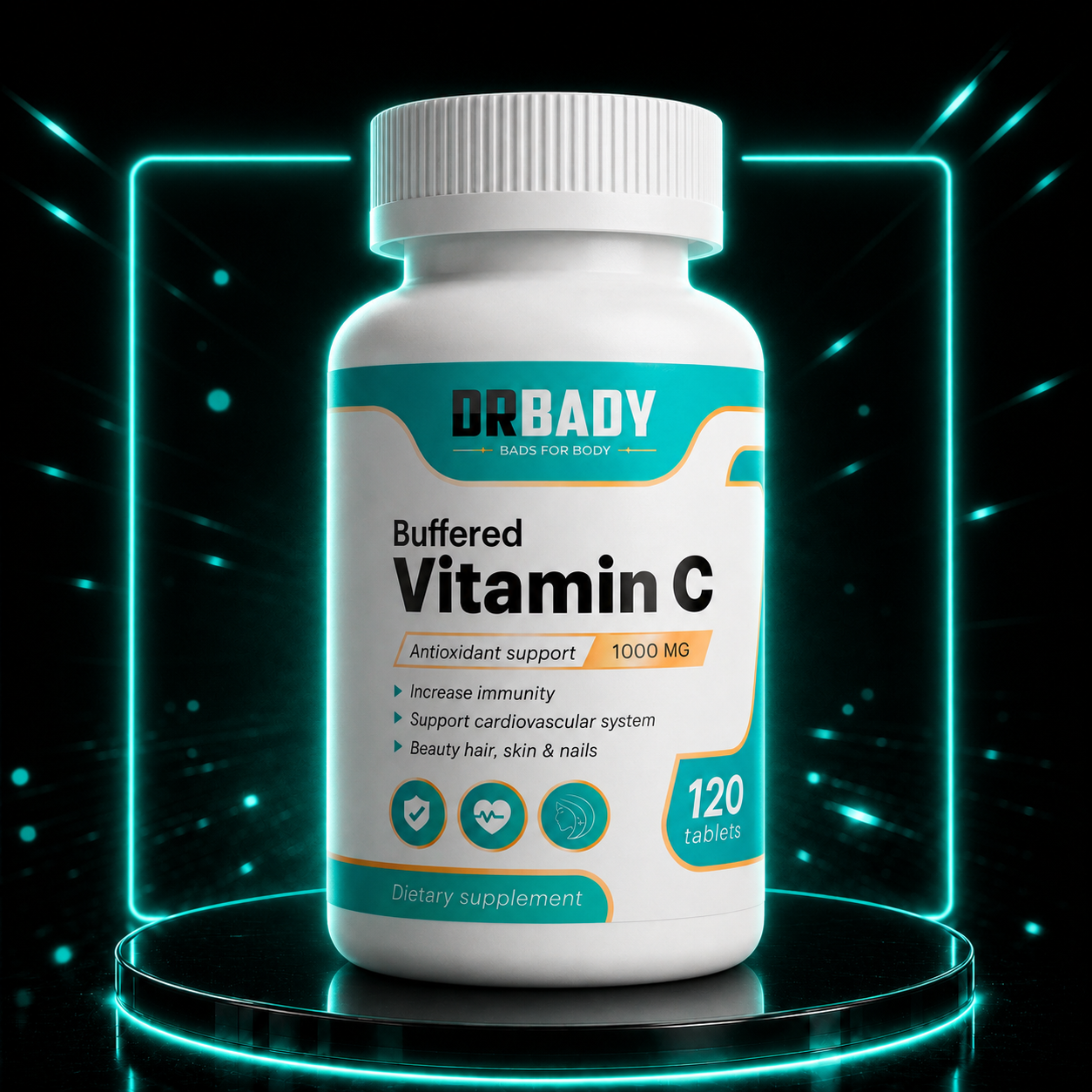 DrBADY  Vitamin C 120 TABS