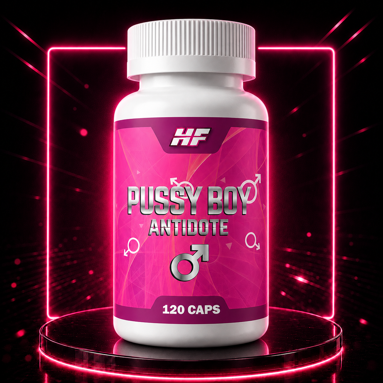 HF Pussy boy antidote 120 CAPS 