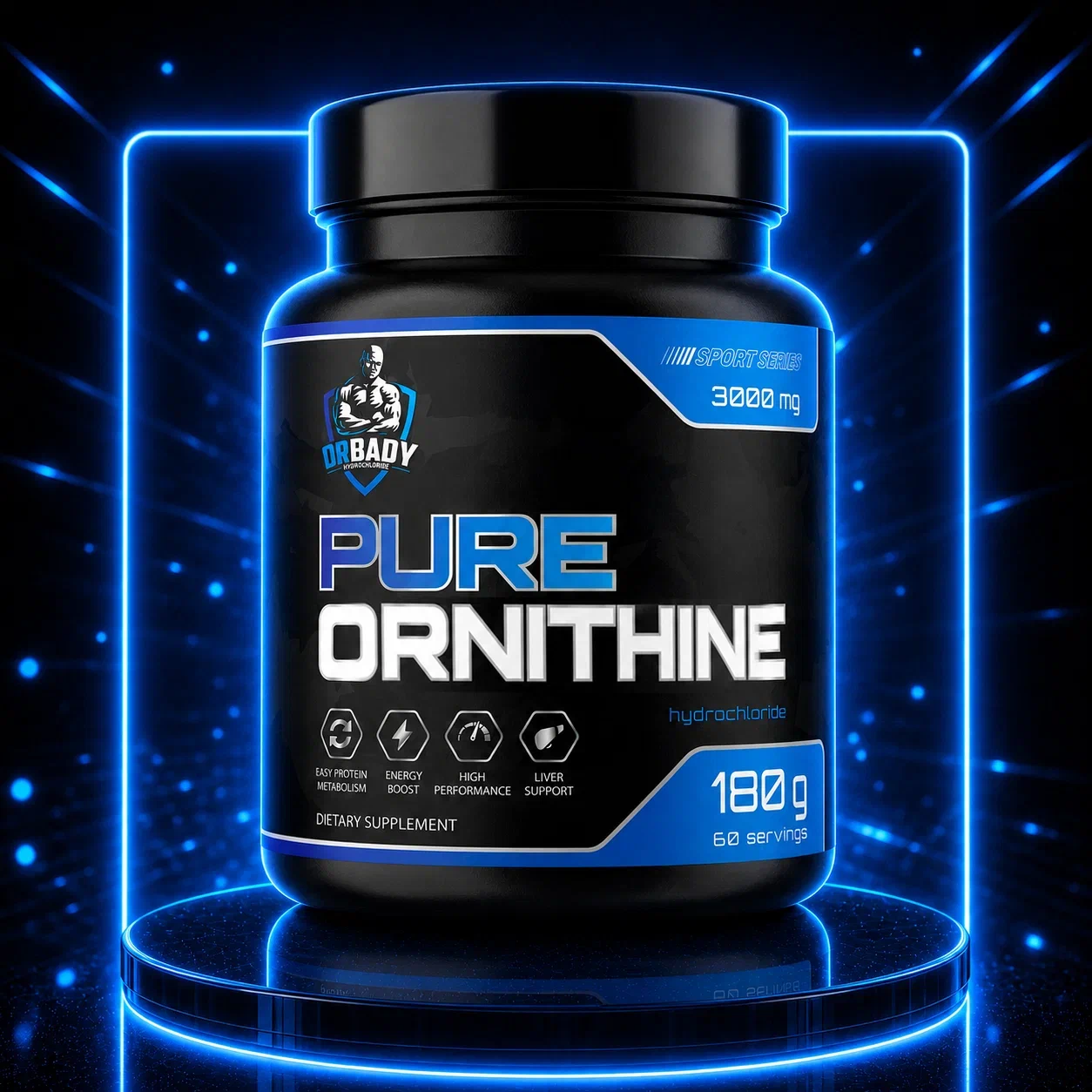 DrBADY Pure ornithine 180g