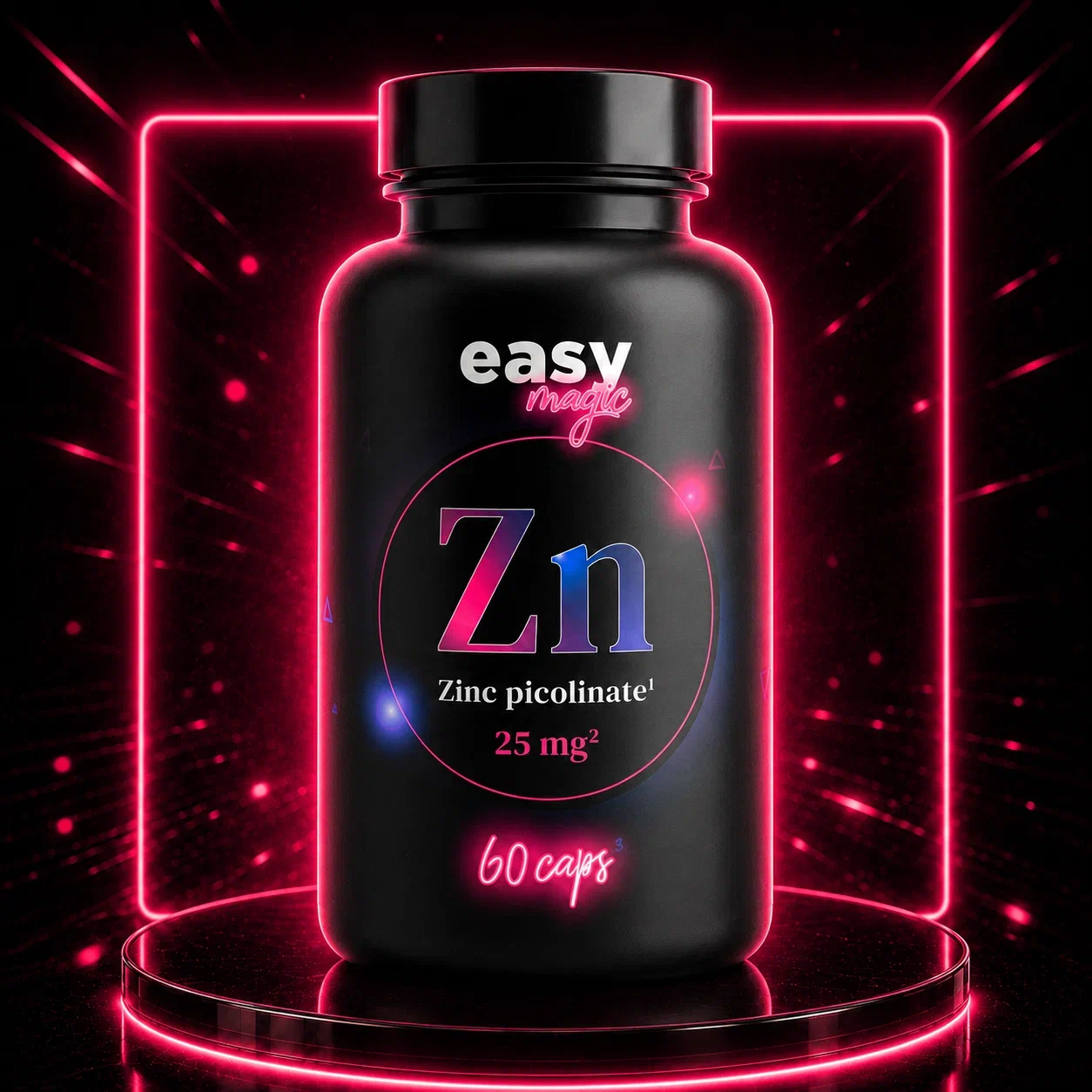 EasyMagic ZINC PICOLINATE 60 CAPS