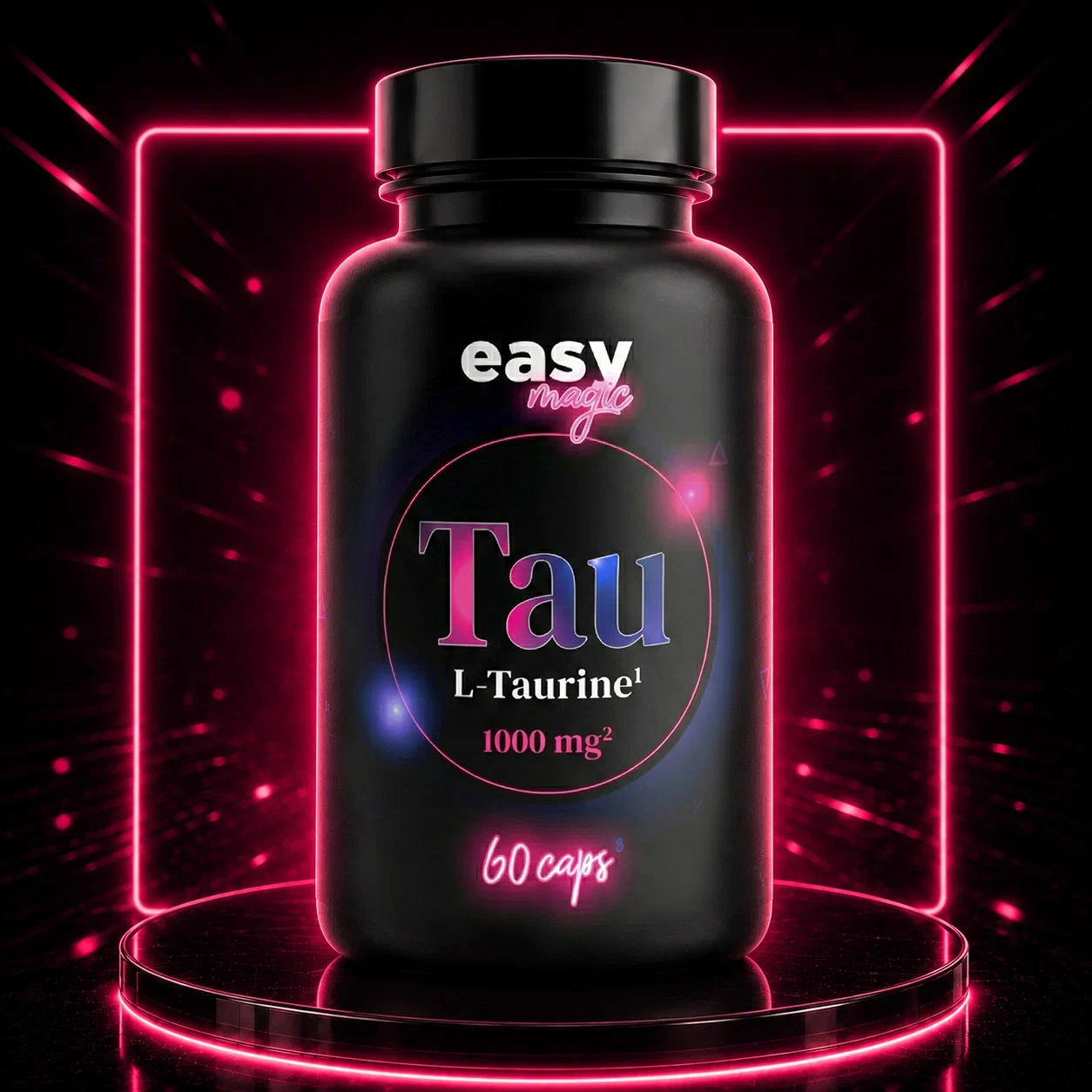 EasyMagic L-TAURINE 60 CAPS