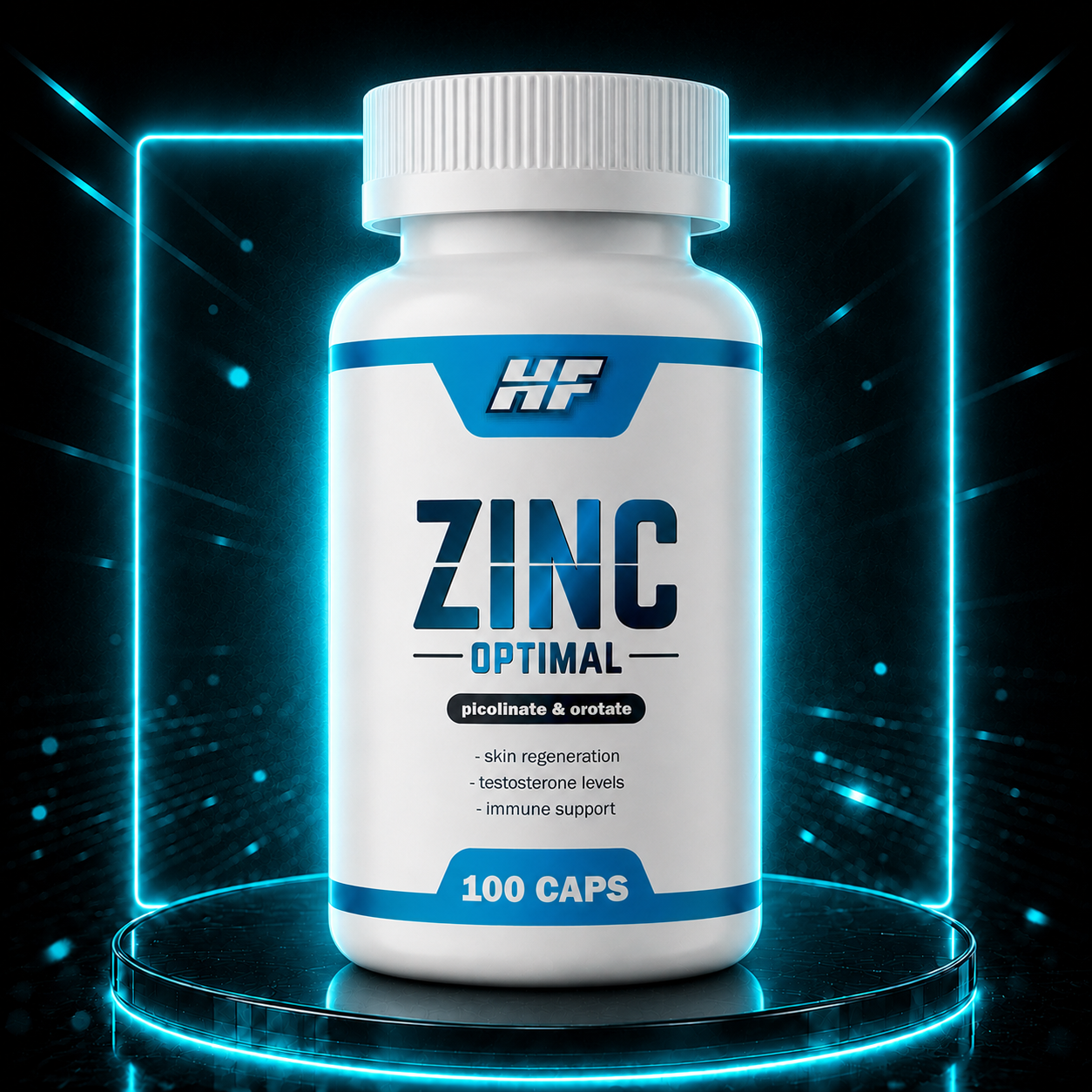 HF Zinc Optimal 100 CAPS 