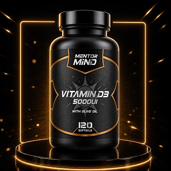 MentorMind VITAMIN D3 5000ME 120 SOFT