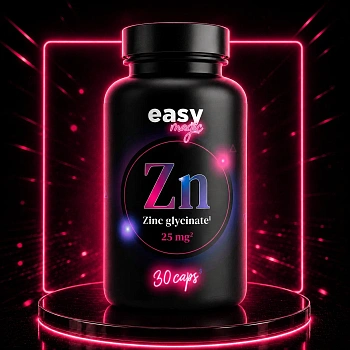 Easy Magic ZINC GLYCINATE 30 CAPS