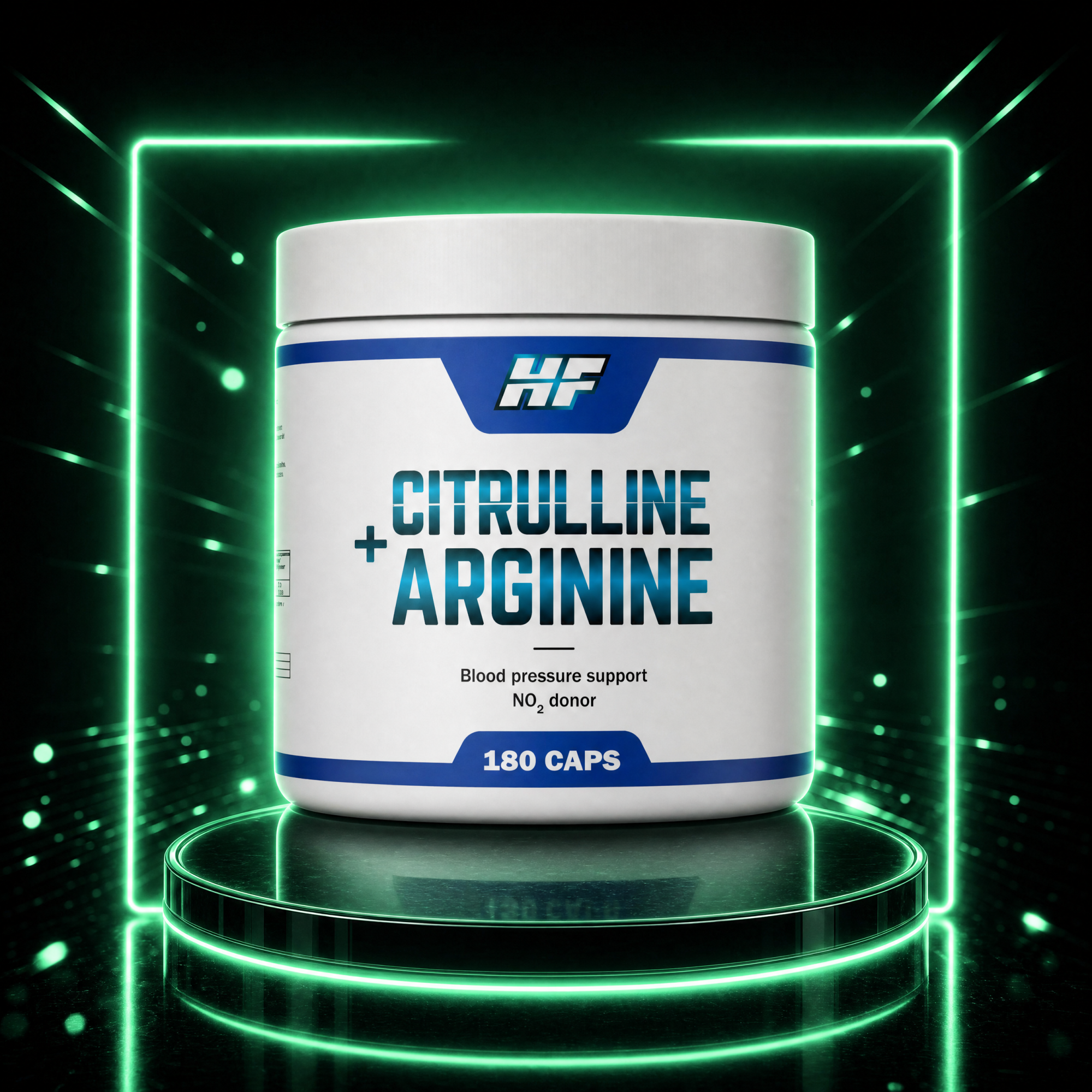 HF Citrulline + Arginine 180 CAPS