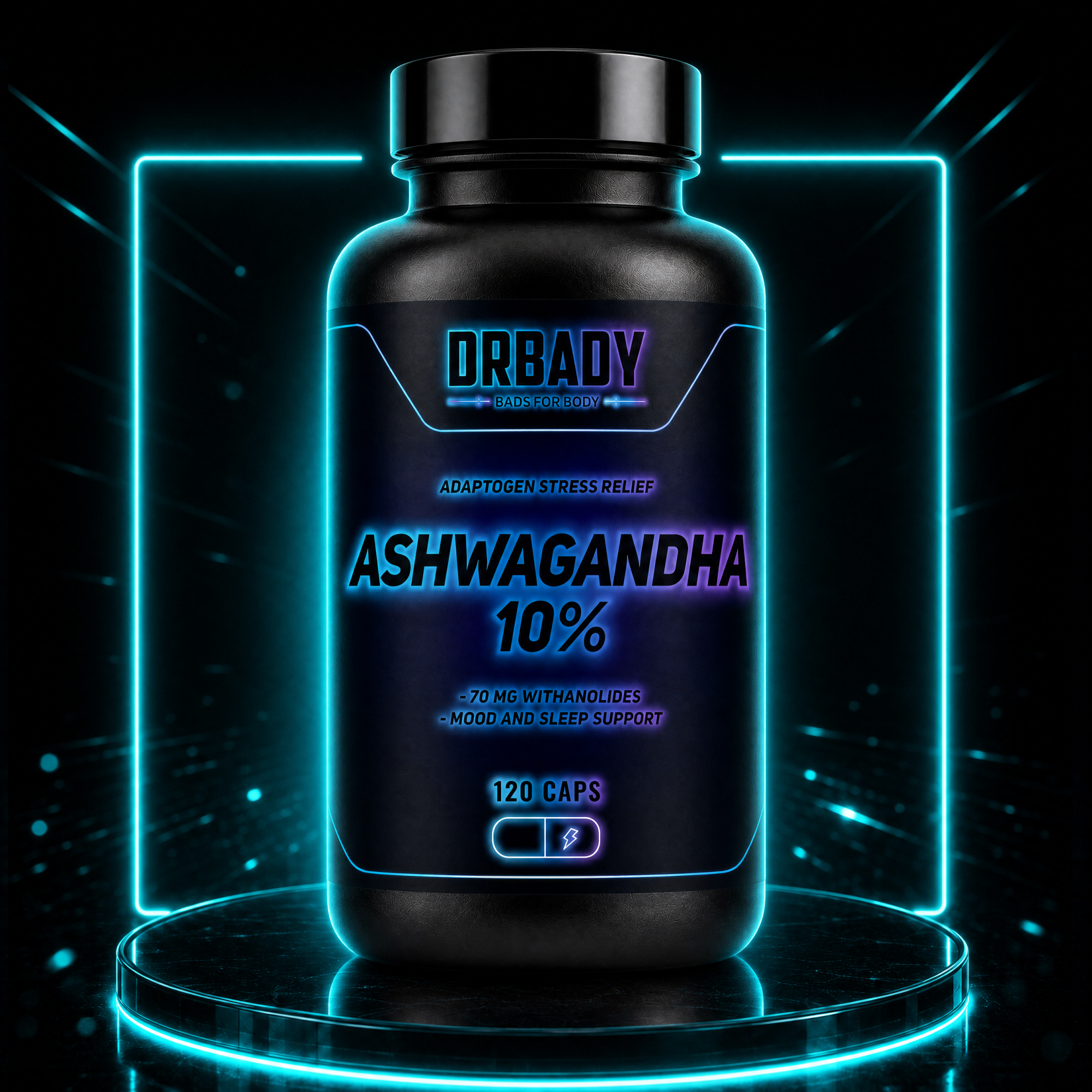 DrBADY ASHWAGANDHA 10% 120 CAPS